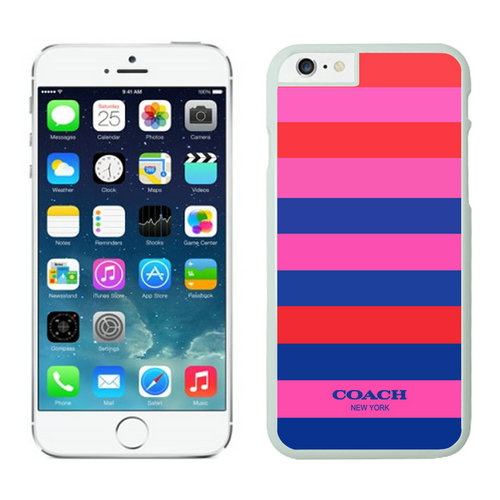Coach Stripe Multicolor iPhone 6 Cases FBE