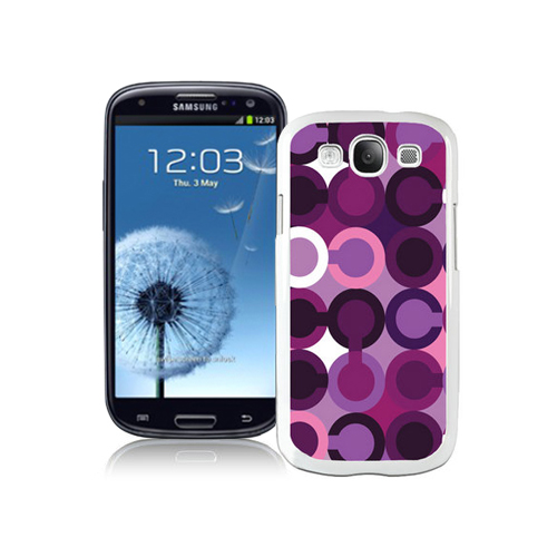 Coach Fashion C Purple Samsung Galaxy S3 9300 CAU