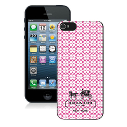 Coach In Confetti Signature Pink iPhone 5 5S Cases AJA