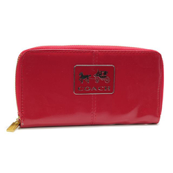 Coach Madison Smooth Large Red Wallets AGZ