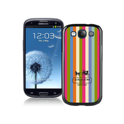 Coach Stripe Multicolor Samsung Galaxy S3 9300 BGR
