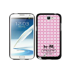 Coach In Confetti Signature Pink Samsung Note 2 Cases DTK
