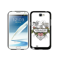 Coach Carriage Logo White Samsung Note 2 Cases DSX
