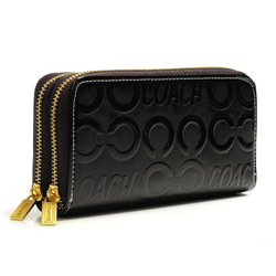 Coach In Signature Large Coffee Wallets BCY